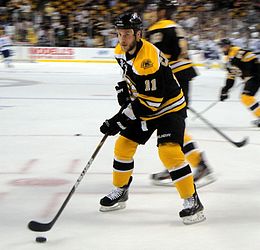 Gregory Campbell avec les Bruins de Boston