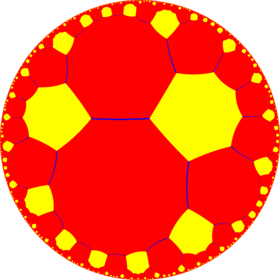 Усеченная семиугольная черепица порядка 7