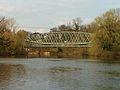 Hafenbahnbrücke (heute Fahrradbrücke)