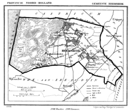 Gemeente Heemskerk, anno 1869.