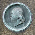 Bronzerelief von Hermann Heinrich Becker auf dem Melaten-Friedhof in Köln