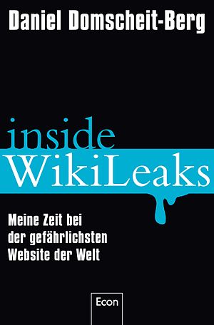 Book Cover of German book "Inside Wikilea...