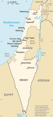 Israele - Mappa