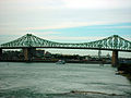 Jacques-Cariter Bridge from the Concorde Bridge