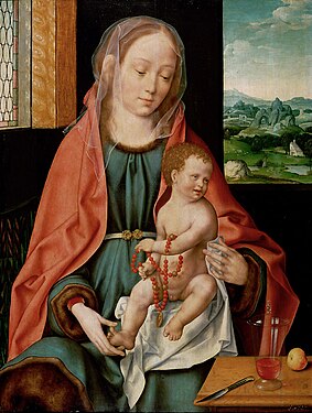 2. Vierge à l'Enfant, Kunsthistorisches Museum, Vienne, inv. GG_836.