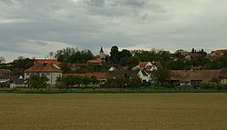 View from the north