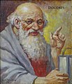 Řecký filozof Diogenes (1927)