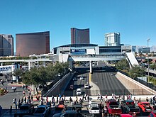 Монорельсовая дорога Лас-Вегаса - Станция конференц-центра Лас-Вегаса.jpg