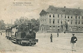 Place du Château à Lunéville