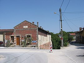 The town hall in Moiremont