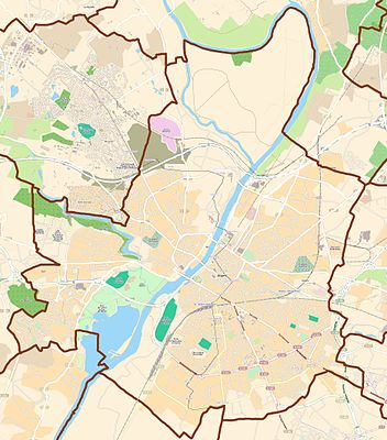 Location map France Angers