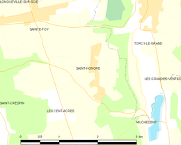 Saint-Honoré – Mappa