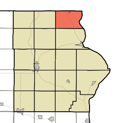 Vị trí trong Quận Allamakee, Iowa