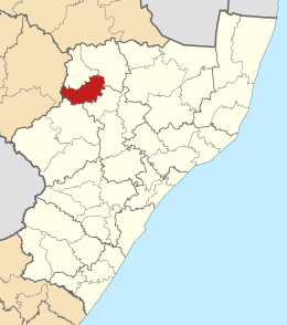 KwaZoeloe-Natal, Dannhauser ingekleurd