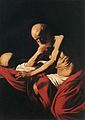 Caravaggio, Saint Jerome in Meditation 1605