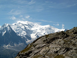 Mont Blanc en Dome du Gouter