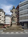 Monumento aos Mártires de Carral, en Carral, Paleo.