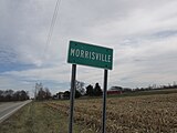 Morrisville community sign