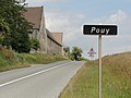 Entrée de Pouy, lieu-dit.