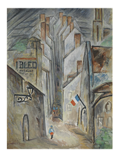 Rue Ville de Paris i Senlis, 1912