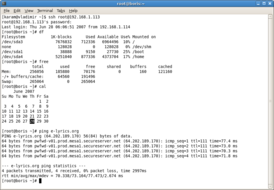Скриншот программы OpenSSH