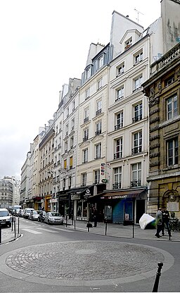 Křižovatka Rue de l'Arbre-Sec a Rue Saint-Honoré
