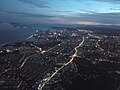 Ciudad de Panamá al atardecer.