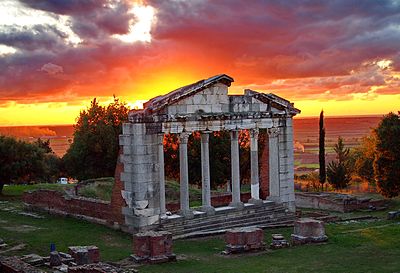 Taman Arkeologi Apollonia, Albania