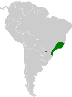 Distribución geográfica del ermitaño escuálido.