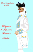 Régiment de Provence de 1779 à 1780