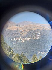 Quarsîna (Urméa), vista cu-u binoculu da Nava