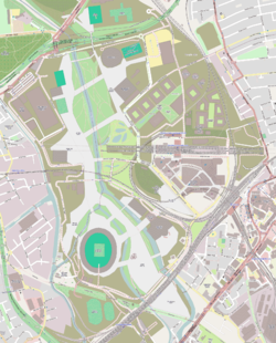Карта на олимпискиот парк „Кралица Елизабета“