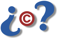 Questionmark copyright es