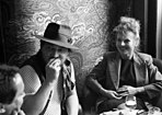 Rainer W. Fassbinder und Hanna Schygulla bei den Filmfestspielen von Venedig 1980