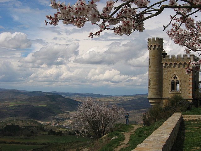 A torre Magdala do castelo de Rennes-le-Château