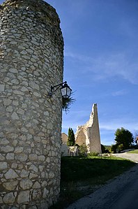 Ruines du donjon.