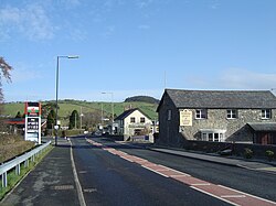 Rhydypennau, looking north towards Tal-y-bont