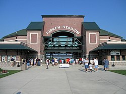 Ripken Stadium Ripken Stadium- Ironbirds baseball.jpg