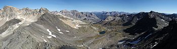 Panorama verso la valle Stretta