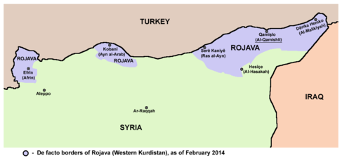 Kurdistan Siria, 2014