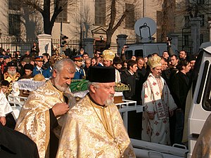 Litija koja je krenula od Saborne crkve do hrama svetog Save