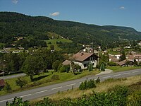 Blick auf Saint-Maurice-sur-Moselle