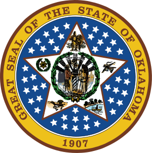 Seal of Oklahoma.