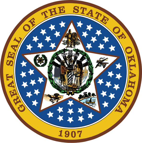 파일:Seal of Oklahoma.svg