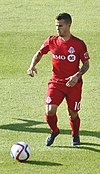 Sebastian Giovinco playing for FC Toronto in 2015