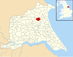Skerne and Wansford UK parish locator map.svg