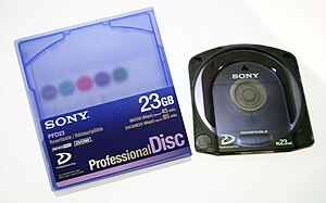 ソニー製Professional Discの『PFD23A』