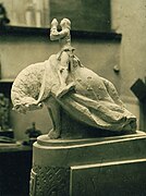 Statue équestre de Jeanne d'Arc (maquette pour le concours national, 1943).