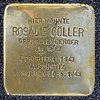 Stolperstein Martin-Luther-Str. 47 Goeller Rosalie