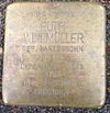 Stolperstein Porta Westfalica Hauptstraße 80 Ruth Windmüller